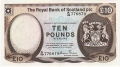 Royal Bank Of Scotland Plc Higher Values 10 Pounds,  3. 1.1985